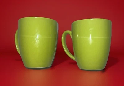 Juego de 2 tazas de gres verde lima Corelle Coordinates 12 oz Foto 1 de 4