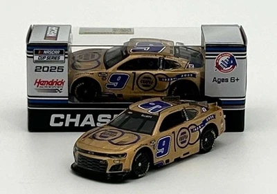 Camaro Chase Elliott 2025 Lionel Racing #9 NAPA 100 aniversario DORADO 1/64 Foto 1 de 3