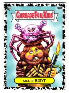 Kill It Kurt 2023 Garbage Pail Kids Thing Russell Parody Exact Card Shown Black - Picture 1 of 2