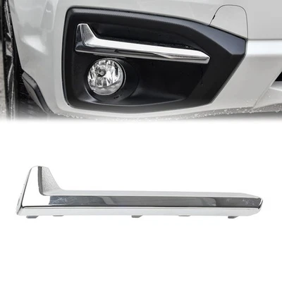 Fog Light Trim Fog Light Molding Trim Chrome For Subaru Forester 2017-2018 18 - Image 1 of 4