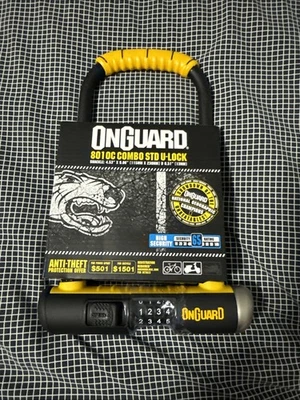 OnGuard 801OC Combo Std U-Lock High Security Anti-Theft 4.53" x 9.06" New - Image 1 of 4