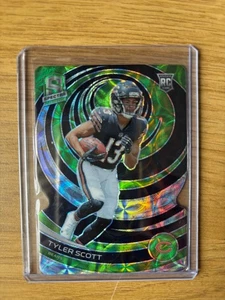 2023 Panini Spectra - Tyler Scott #173 Neon Green Prizm Die-Cut 04 /30 (RC) - Picture 1 of 2