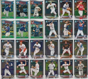 2025 Bowman Chrome 24-Card Mixed Lot – Mojo RC Favorites, 1st Bowman, Vets MLB - Picture 1 of 9