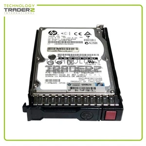 507127-B21 HP 300GB 10K SAS 6G DP 2.5" HDD 597609-001 507129-003 W/ Blank Tray - Picture 1 of 3