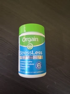 Orgain Stressless Sleep & Calm Support | 90 Capsules | Natural Relaxation Form - Picture 1 of 7