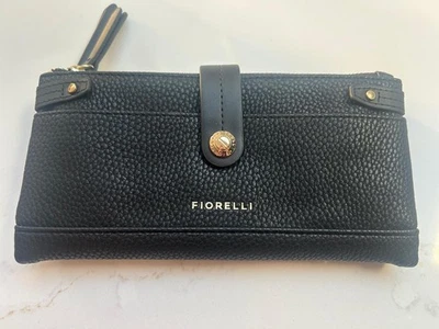 Fiorelli Audrey Large Purse - Black (Brand New)