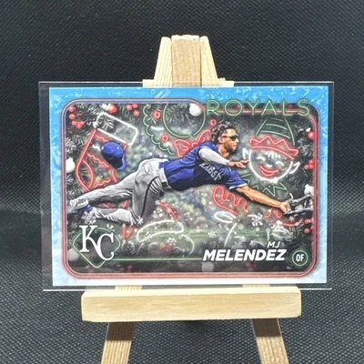 2024 Topps Holiday #H89 MJ Melendez - Image 1 of 2