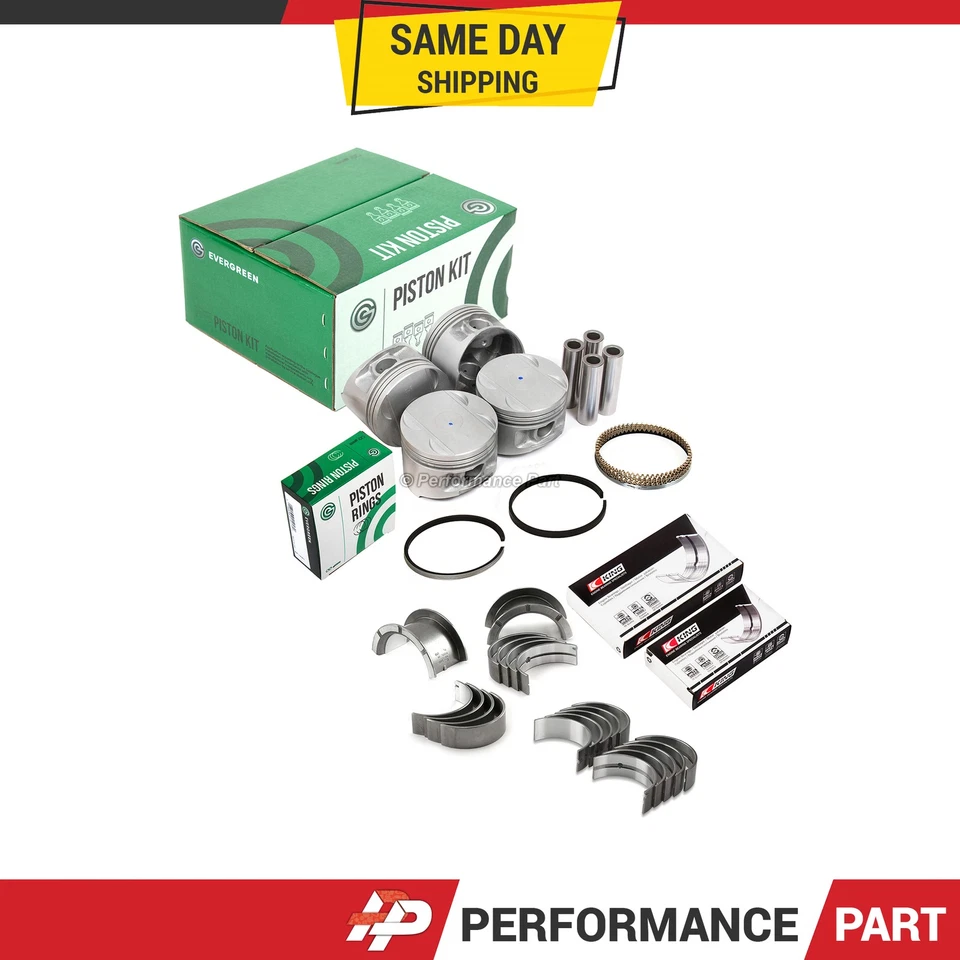 Rodamientos de varilla principal de pistones para 1995 Plymouth Dodge Stratus Neon 2.0 DOHC Foto 1 de 4