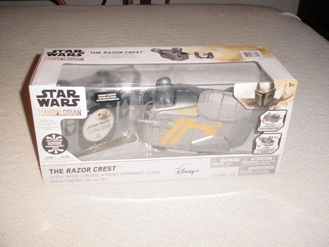 Disney Star Wars Remote Control Spins Radio Toy  Mandalorian The Razor Crest NIB - Image 1 of 1
