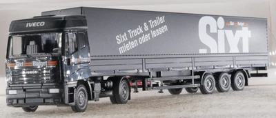 Wiking 1:87 LKW A.S.S alt H0 Iveco EuroStar Sattelzug Sixt 1995 GK 516/6 02 OVP - Bild 1 von 4
