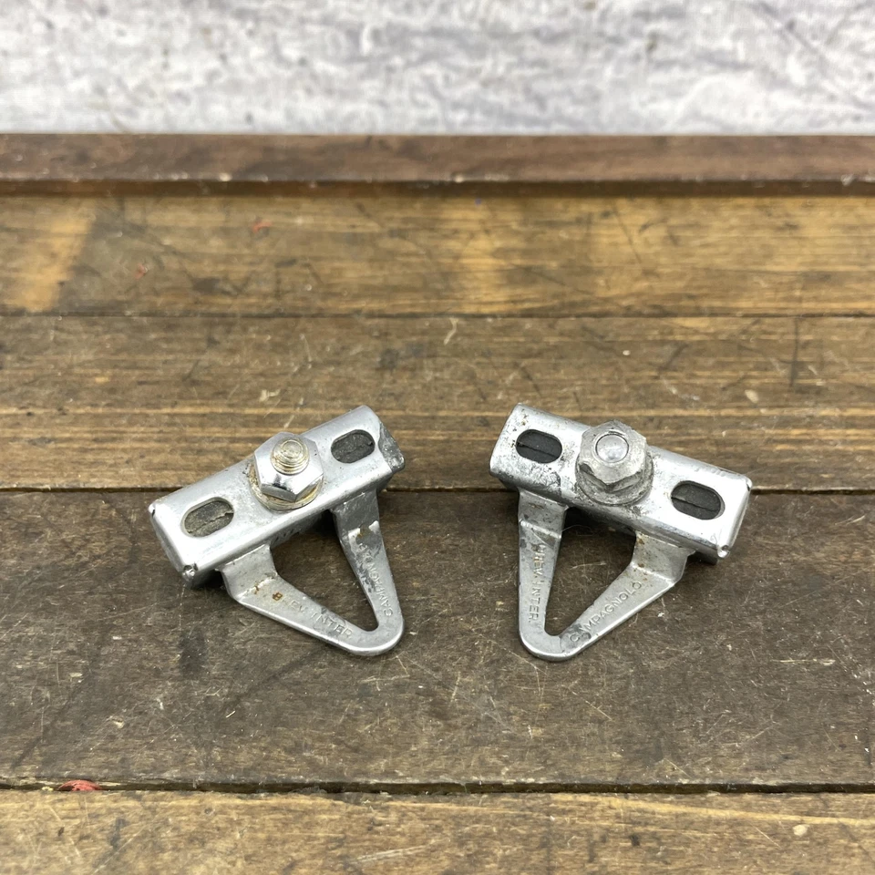 Juego de pastillas de freno Campagnolo Record vintage bicicleta de carretera Italia clásico touring par 50 Foto 1 de 4