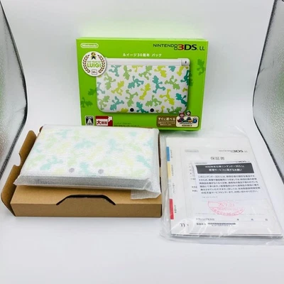 Consola Nintendo 3DS LL Luigi 30 Aniversario Edición Limitada con Caja y 4GB SD Foto 1 de 4