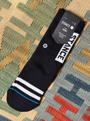 Calcetines Stance Kids OG Crew Juveniles Talla L 3-5.5 Negros Unisex Foto 1 de 4