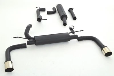 FMS Gr A Duplex Scarico Sportivo Impianto Ford Focus II DA3 DB3 1.4l 16V 1.6l - Immagine 1 di 2