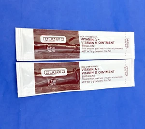 200 x Fougera Vitamin A & D Ointment 5g Sachets – Tattoo & PMU Aftercare Cream - Picture 1 of 4