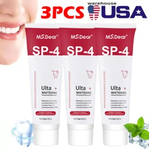 3PCS Probiotic Toothpaste, Teeth Whitening Quick White Toothpaste Refresh Mouth - Picture 1 of 15