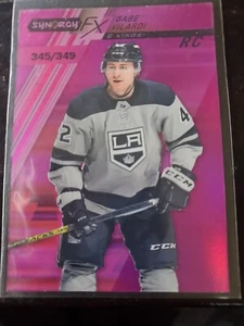 2020-21 Synergy Synergy FX Rookies Purple #FXR-GV Gabe Vilardi 345/349 - Picture 1 of 2