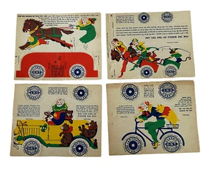 1932 Clark's Circus Spool Toys The Spool Cotton J&P Coats Company Set of 4 (A34) - Picture 1 of 10