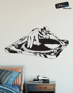 Stickerbrand Vinyl Wall Decal Sticker DJ Turntable Urban Hip Hop Music #335 - Picture 1 of 6