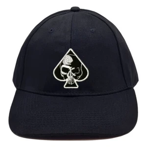Ace of Spades Skull Embroidered Hat Baseball You also can Choose Colour Cap - Picture 1 of 1