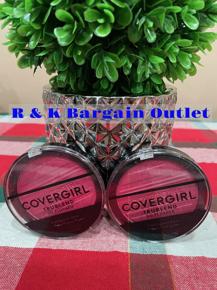 2 ~ Covergirl Trublend So Flushed High Pigment Blush #380 Temptation New - Image 1 of 1