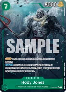 One Piece Wings of the Captain Hody Jones Alt Art OP06-035 Near Mint english - Picture 1 of 1