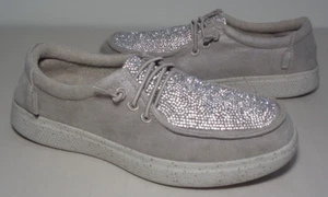 Bobs by Skechers Size 8 M SUPER FLIRTSNEAKER Taupe Loafers New Women's Shoes - Picture 1 of 18