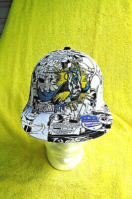 Nwt's! Rare! Authentic Snapback Dc Batman All-over Comic Strip Design Hat Cap! • 28.56£