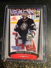1999 UPPER DECK STARTING LINEUP DOMINIK HASEK CARD 