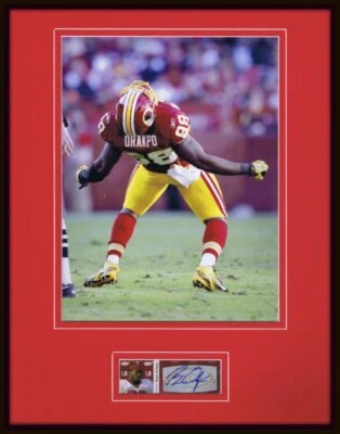 Brian Orakpo Signed Framed 11x14 Photo Display SAGE Washington — 第 1/2 张图片