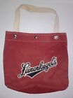 Rare LEINENKUGEL'S Beer Red Canvas LEGACY ATHLETIC Bag/Tote