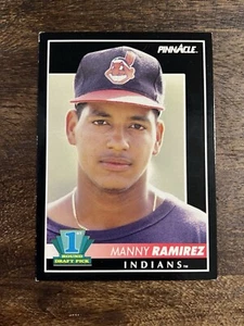 1992 Pinnacle #295 Manny Ramirez RC Rookie Cleveland Indians - Picture 1 of 2