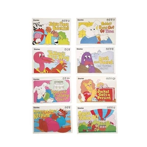 Vtg Kids Activity Story Card Set Of 8 Stories Retro Nursery 1981 Weekly Reader - Imagen 1 de 10