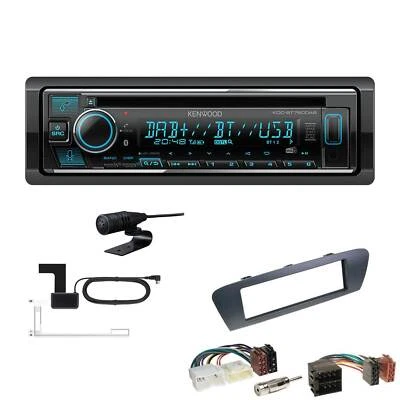 Kenwood Receiver Radio Bluetooth für Renault Scenic Grand Scenic dunkelgrau - Bild 1 von 4