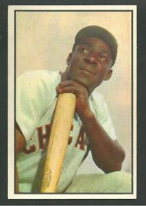 1953 Bowman Color #36 Orestes Minnie Minoso Baseball Card MLB Chicago White Sox