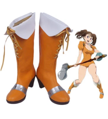 Botas de Cosplay The Seven Deadly Sins Serpent's Sin of Envy Diane  Foto 1 de 4