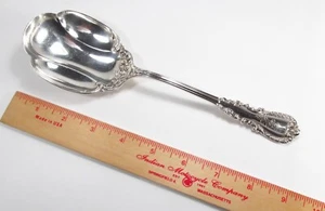 Antique 1894 Reed & Barton USA Majestic Sterling Silver Casserole Berry Spoon - Picture 1 of 9