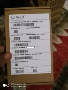 NEW JUNIPER QSFP-100GBASE-LR4 740-058732 100 Gigabit-LR4 - Picture 1 of 3