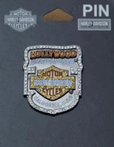 Harley Original Dealer Pin Hollywood Glammer - Picture 1 of 2