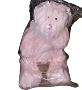 Stephan Baby Chenille Pink Bunny Rabbit Stuffed Animal Plush Baby Toy -NEW - Picture 1 of 6