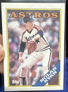 Nolan Ryan 1988 Topps Reprint Sticker 1993 Brookshire Bros. Produziert - Bild 1 von 2