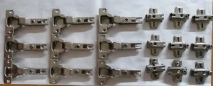 9 Cerniere dritta decelerante "chiusura ammortizzata", include la sua basa, - Foto 1 di 5