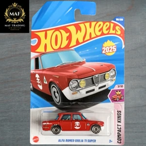 Hot Wheels Alfa Romeo Giulia TI Super Rojo #195 Mainline 2025 Estuche K | Juguetes Nuevos - Imagen 1 de 2