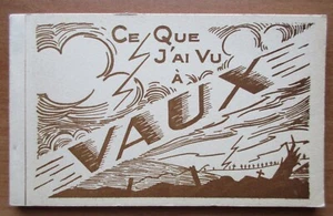 France - 1920s "Fort Vaux" Postcard Set - Picture 1 of 3