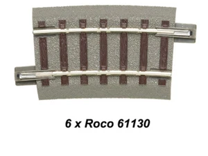 Roco H0 61130 – n.6 Pieces Track Curved R3, 7,5° Geoline - Picture 1 of 1