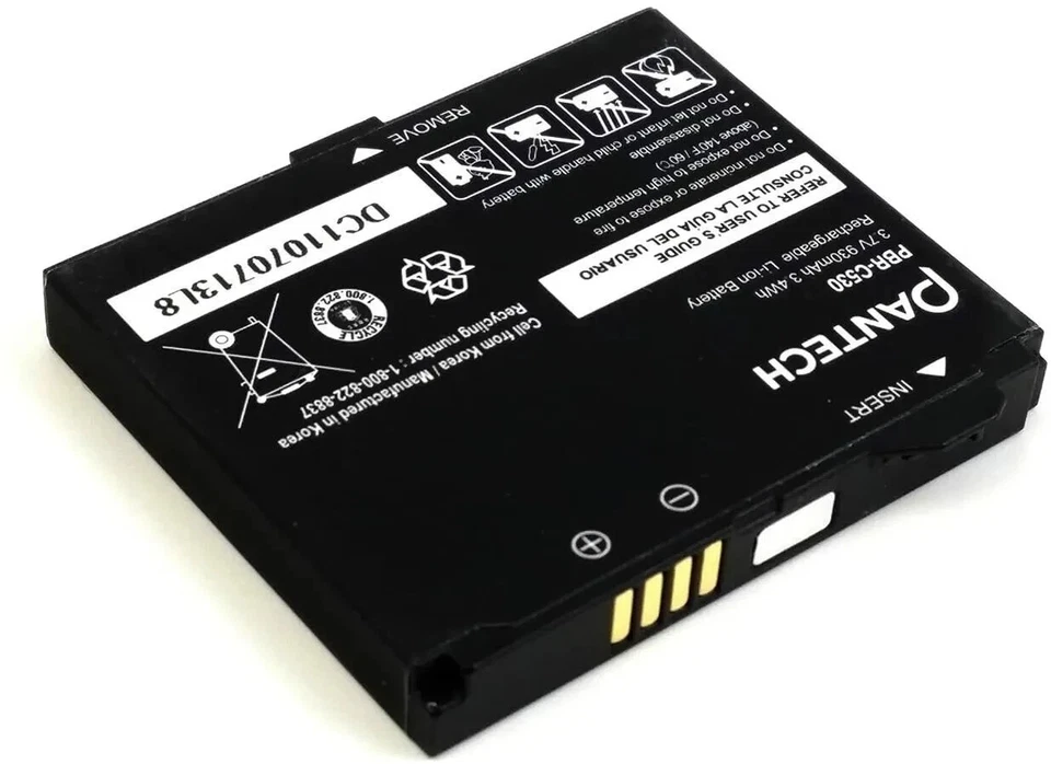 Верните свой телефон к жизни! Новый аккумулятор PBR-C530 (AT&T Pantech Slate C530) - Изображение 1 из 1