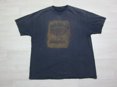 Vintage Jack Daniels Sour Mash Whiskey T Shirt Mens (XXL) Distressed Promo Biker - Image 1 of 4