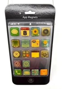 (18) Imanes de refrigerador App Jailbreak Colectivo Iconos de iPhone de colección Nuevo de Lote Antiguo - Imagen 1 de 12