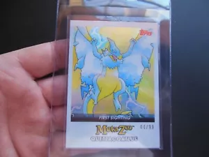 Topps MetaZoo Quetzalcoatlus Serie 0 PRIMO AVVISTAMENTO Rainbow Foil Holo 44/99 quasi nuovo - Foto 1 di 5
