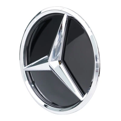 Parrilla delantera emblema espejo estrella 3D para Mercedes-Benz W166 GLC GLE GLS 2015-2019 Foto 1 de 4